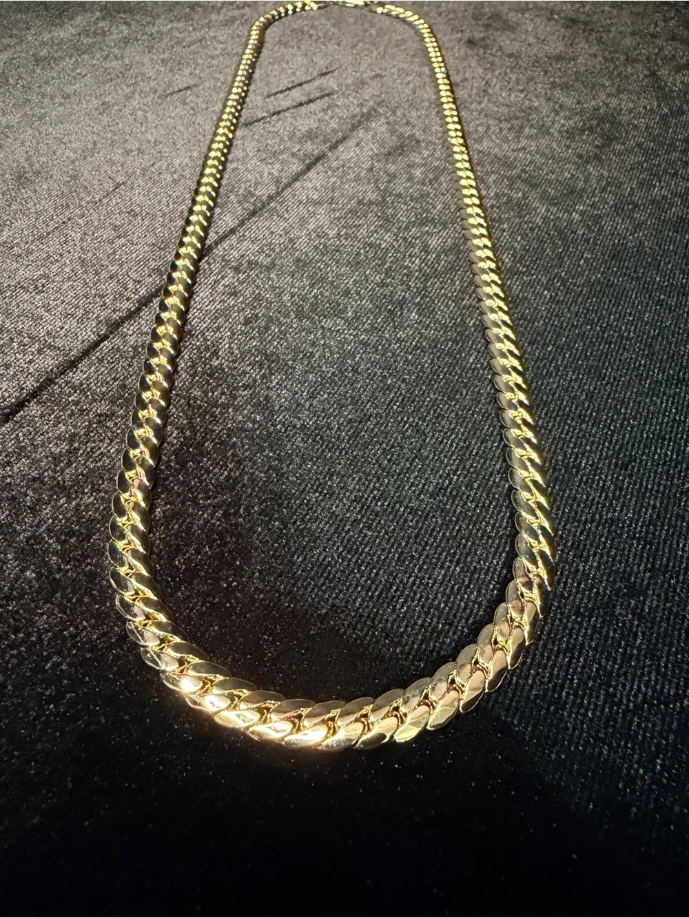 Miami Cuban 24in 6MM 14k Stamped Gold filled necklace w/lobster clasp brand new